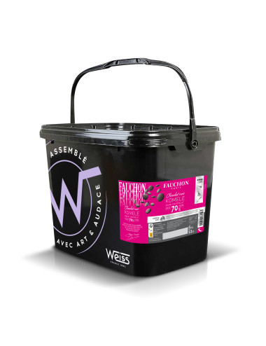 KOMÉLÉ 70% - WEISS Couverture Chocolate - 5kg
