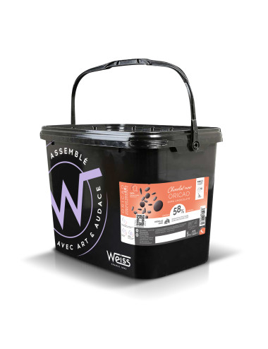 ORICAO 58% - WEISS Couverture Chocolate - 5kg