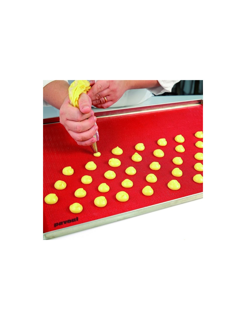 LID -Tapis de four rond tapis de friteuse à air résistant à l'huile 20