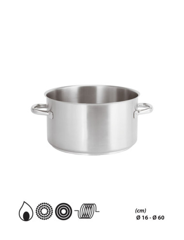 2-Handle Rondeau - Stainless Steel Series 1000 - Paderno