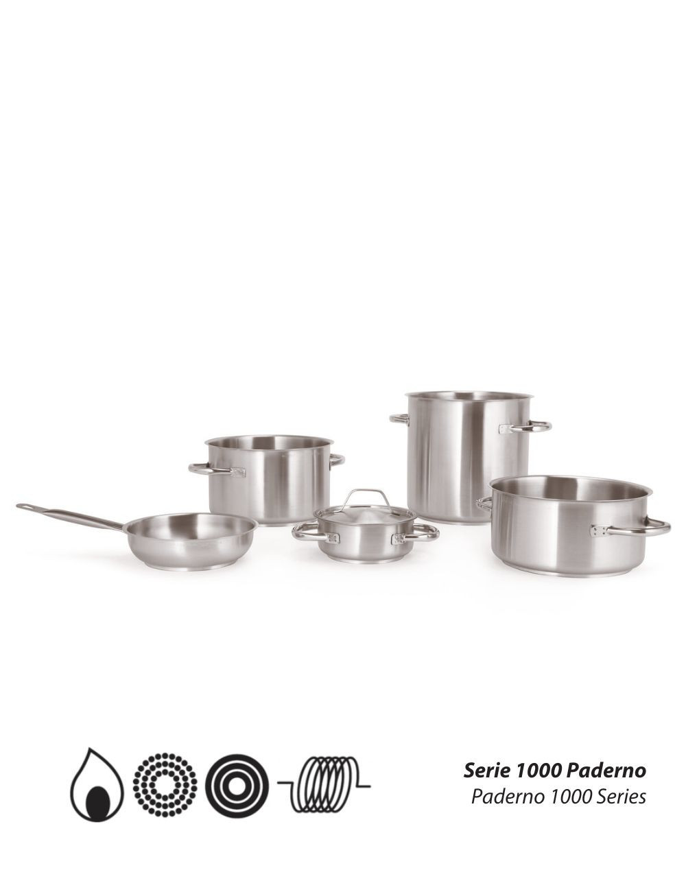 Couvercle Inox - Série 1000 - Paderno