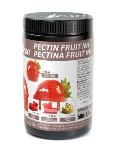 Fruit Pectin NH - LM Pectin for Fruit Glazes & Nappages 500g - Sosa
