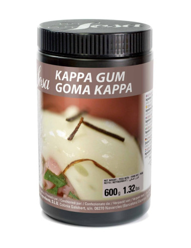 Gomme Kappa - Gélifiant & épaississant d'algues rouges 600g - Sosa