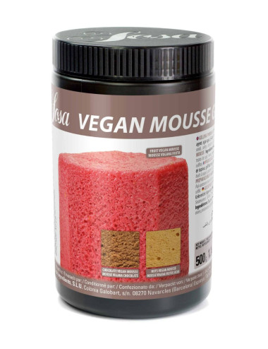 Vegan Mousse Gelatine - Plant-based Mousse Gelling Agent 500g - Sosa
