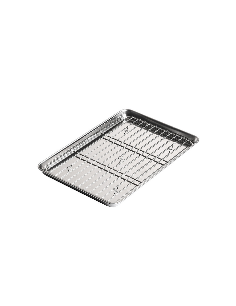 Japanese Serving Tray with Grid - 25.6 cm