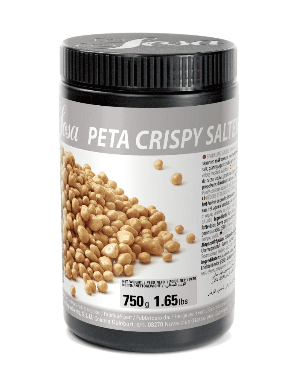 Peta Crispy Caramel Beurre Salé - Pot 750g - Sosa