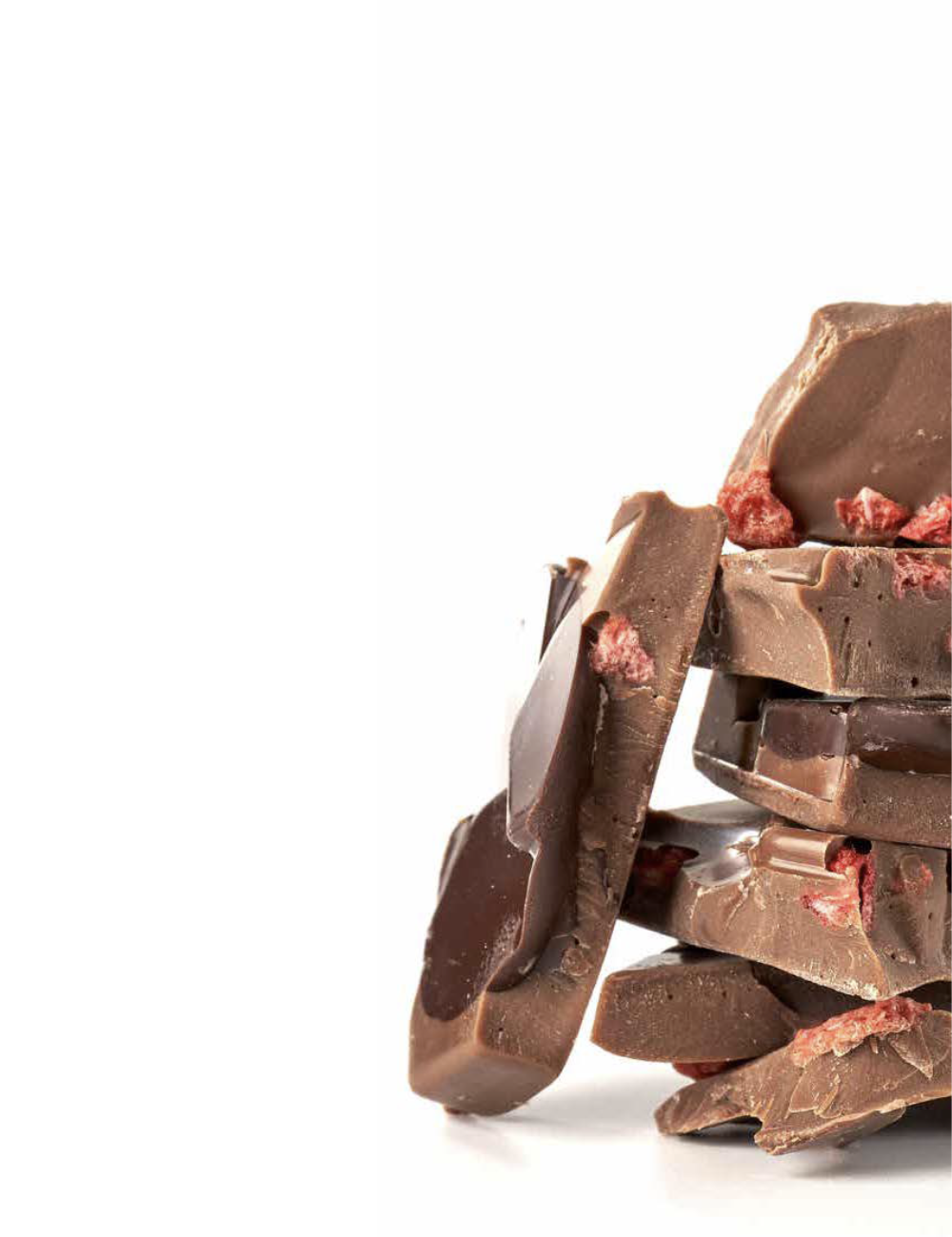 Wet Proof aux fruits rouges - Application en tablette de chocolat - Sosa
