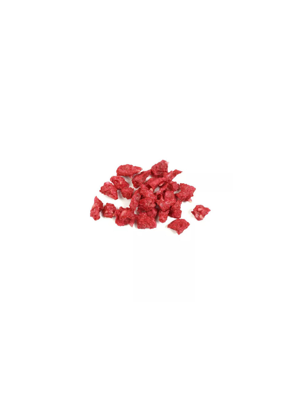 Raspberry Crispy 5-8mm - Freeze-Dried Fruit Pieces 200g - Sosa