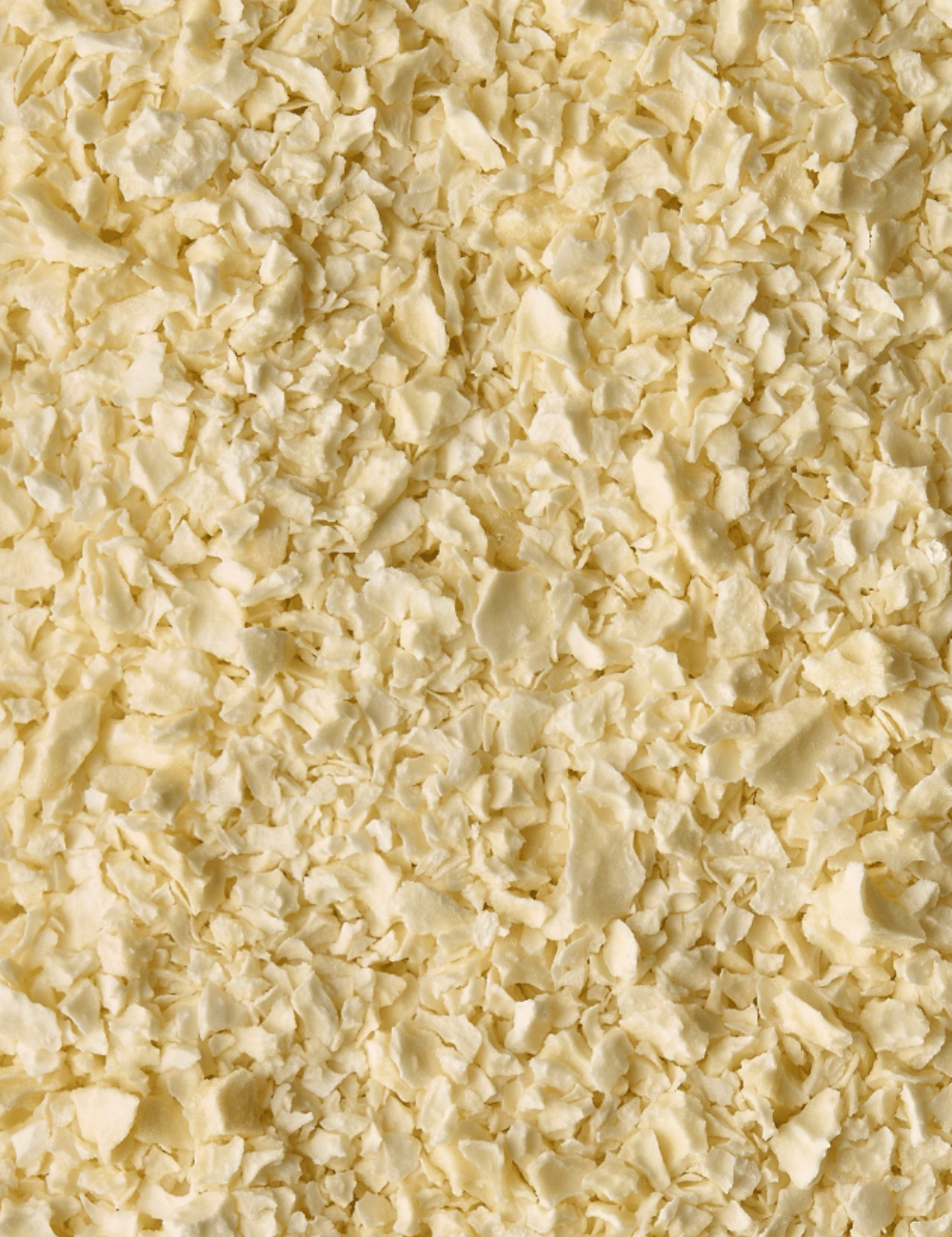 Lime Crispy - Detailed view of off-white colour and matte finish flakes - Sosa