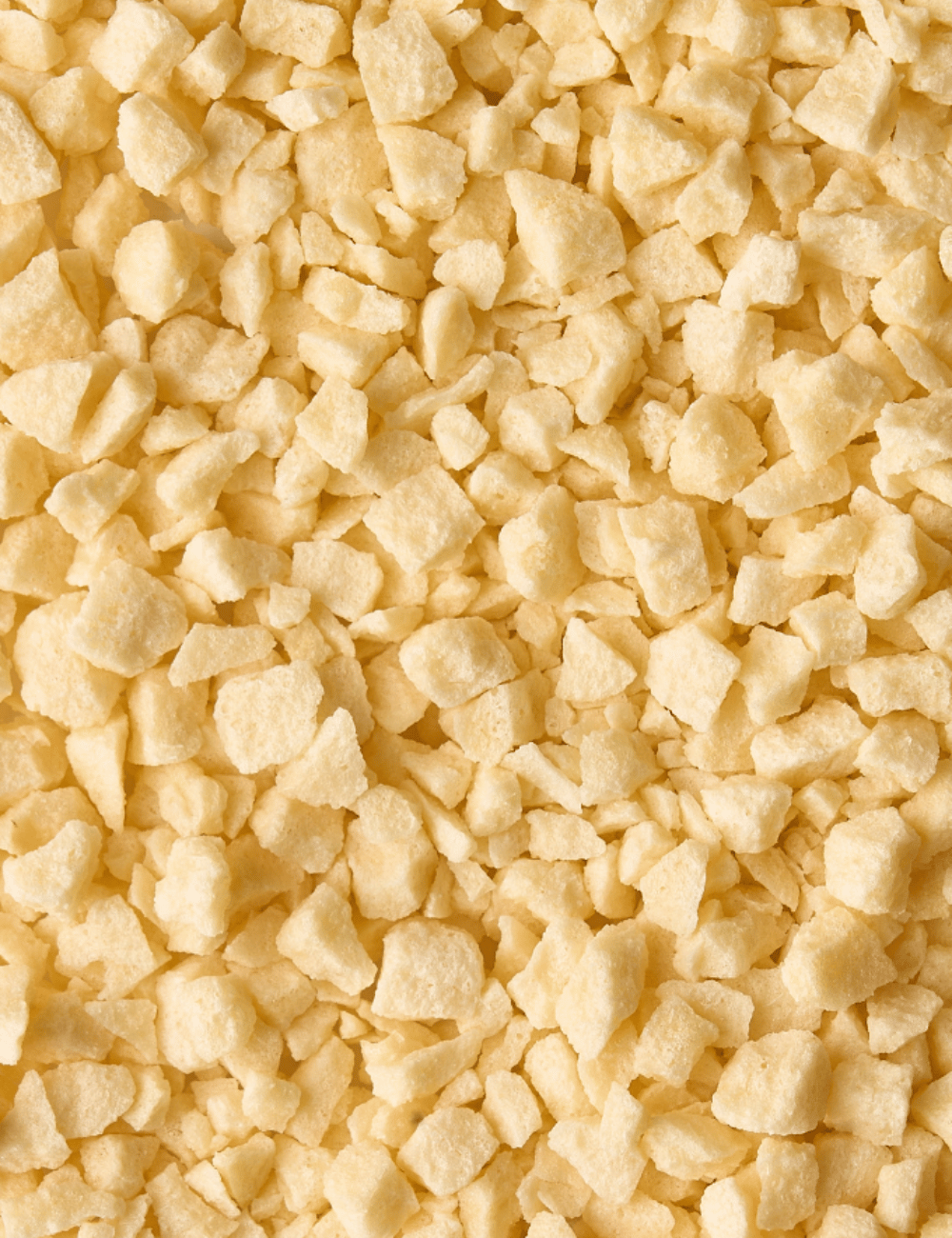 Pineapple Crispy - Detailed view of light yellow colour and matte finish - Sosa