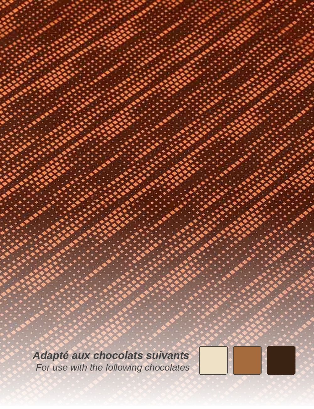 Vertigo - Compatible chocolat noir, lait et blanc - PAVONI