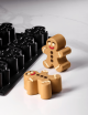 Gingerman (Bonhomme pain d'épice) - Moule Pavoflex par Fabrizio Fiorani (x12) - PAVONI