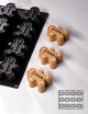 Gingerman (Bonhomme pain d'épice) - Moule Pavoflex par Fabrizio Fiorani (x12) - PAVONI