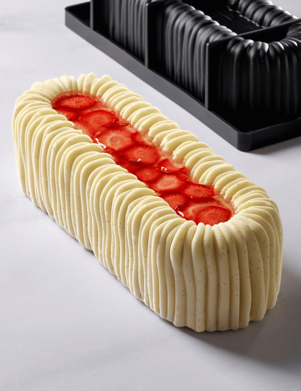 Silk - Pavocake Yule Log Mould by Cesare Murzilli - PAVONI