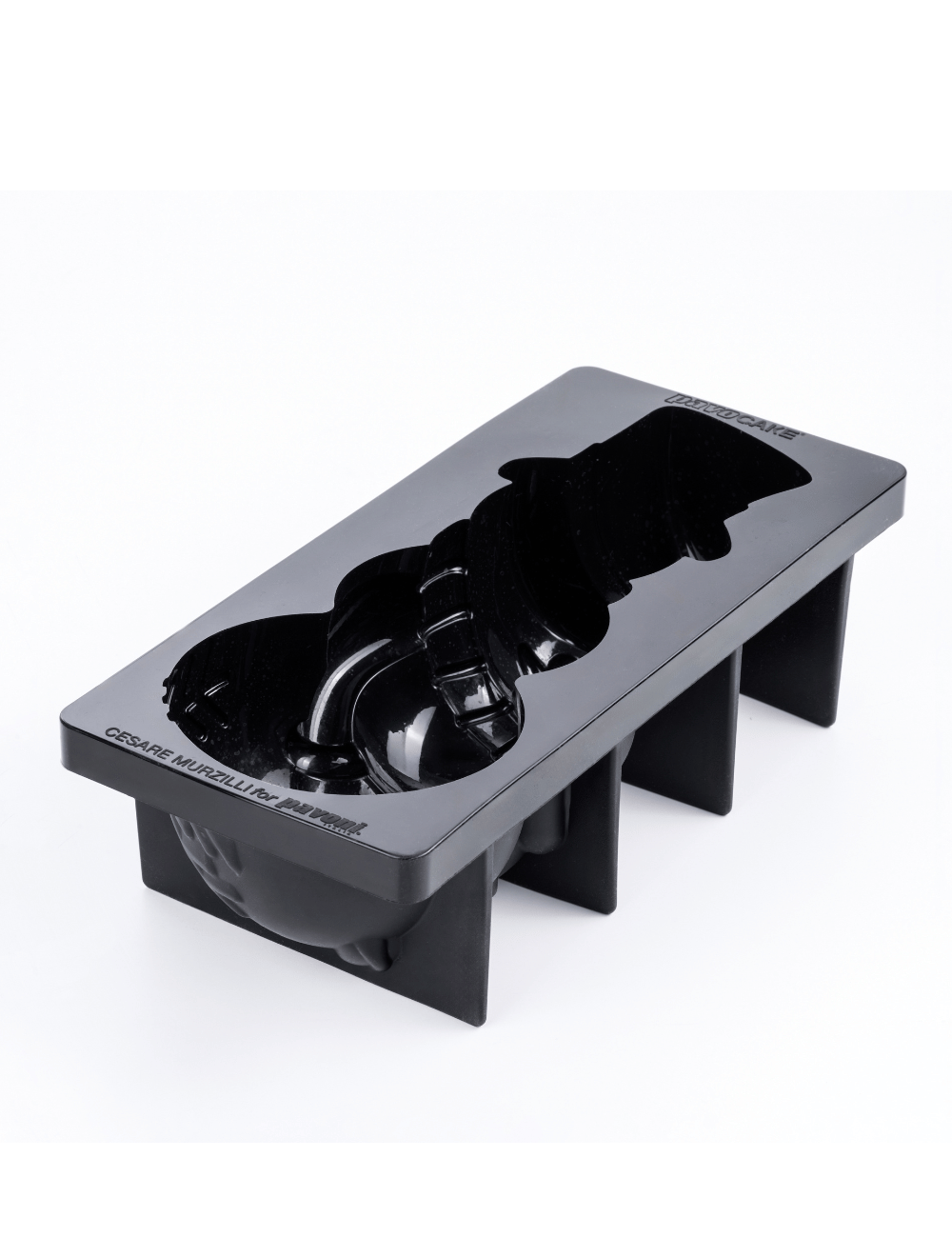 Pavocake Frosty Yule log mould, top view - Pavoni & Cesare Murzilli