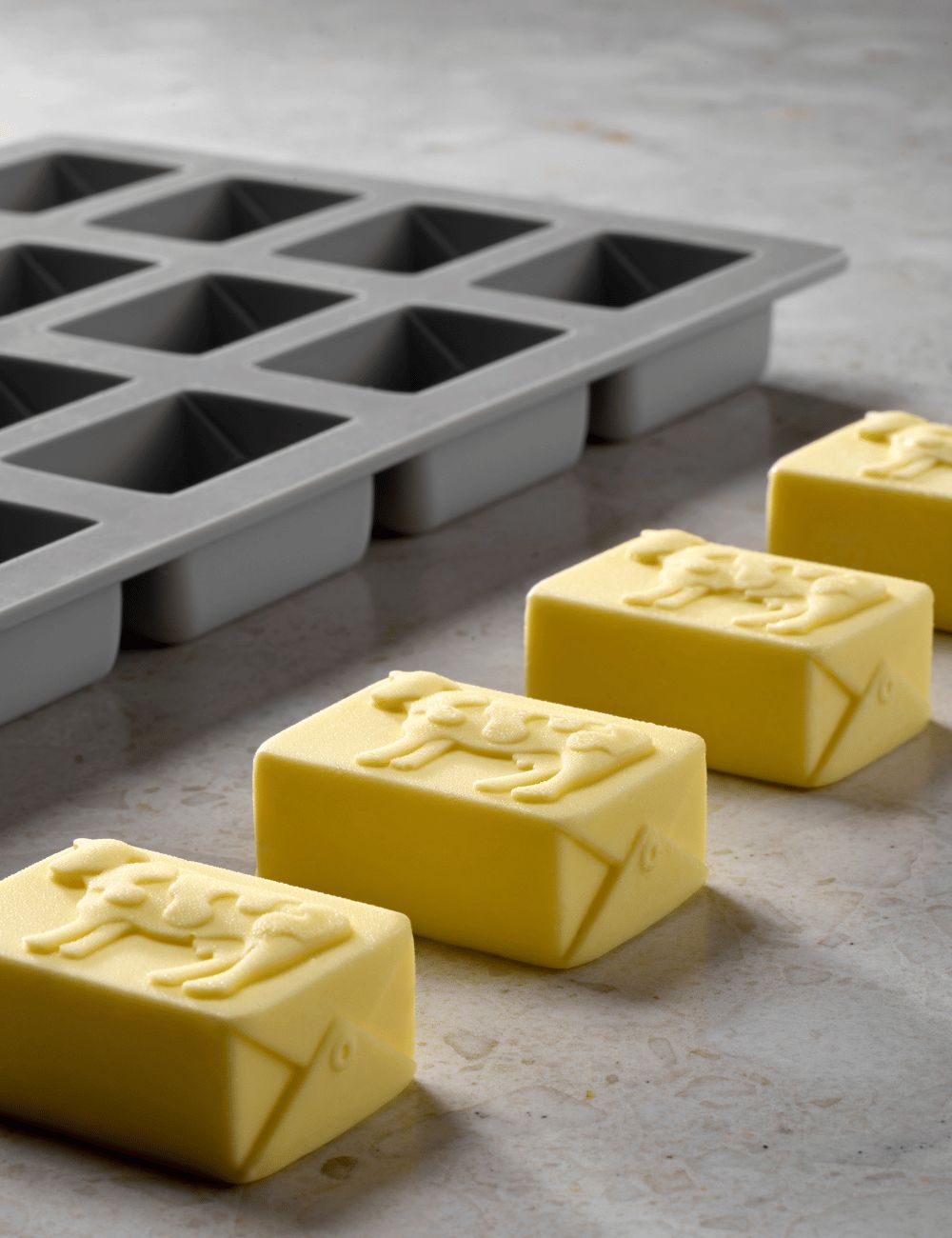Burro Box (Plaquette de beurre) - Moule en silicone Gourmand par Paolo Griffa (x20) - PAVONI