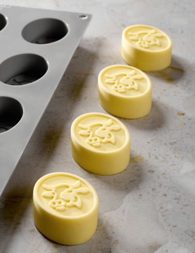 Muu Muu - Moule en silicone Gourmand par Paolo Griffa (x12) - PAVONI